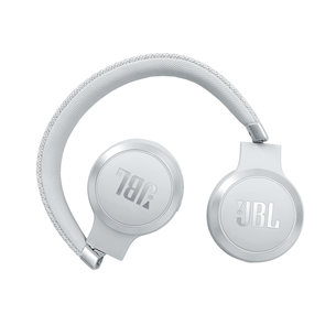 JBL Live 460, valge - Kõrvapealsed juhtmevabad kõrvaklapid