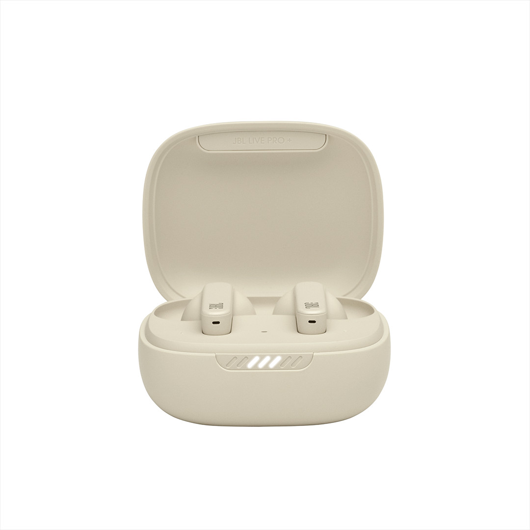 JBL Live Pro+, бежевый - Полностью беспроводные наушники