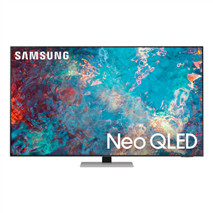 Samsung QN85, 75'', Ultra HD, Neo QLED, central feet, gray - TV