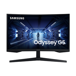 27'' nõgus QHD LED VA-monitor Samsung Odyssey G5 LC27G55TQWRXEN