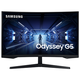 Samsung Odyssey G5, 32'', QHD, LED VA, 144 Hz, nõgus, must - Monitor