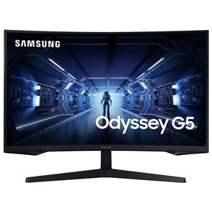 Samsung Odyssey G5, 32'', QHD, LED VA, 144 Hz, curved, black - Monitor