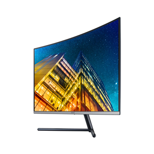 Samsung UR59C, 32'',  4K UHD, LED VA, nõgus, must/hõbe - Monitor