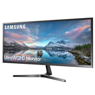 Samsung S34J550W, 34", UltraWide WQHD, LED VA, must - Monitor LS34J550WQRXEN