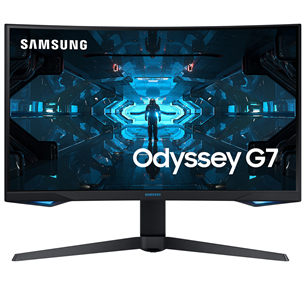 27" curved QLED monitor Samsung