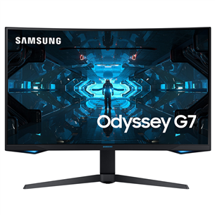 32" nõgus QLED monitor Samsung LC32G75TQSRXEN
