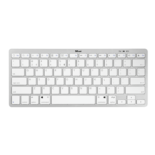 Trust NADO, SWE, white - Wireless Keyboard