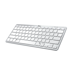 Trust NADO, SWE, valge - Juhtmevaba klaviatuur