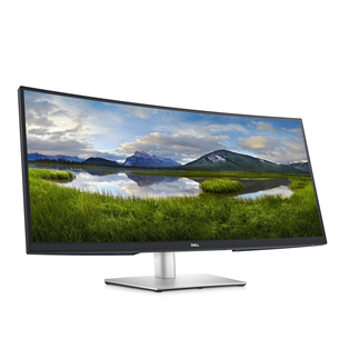 Dell U3421WE, 34", WQHD, LED IPS, USB-C, nõgus, must/hõbe - Monitor