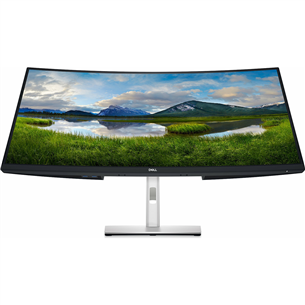 Dell U3421WE, 34", WQHD, LED IPS, USB-C, nõgus, must/hõbe - Monitor