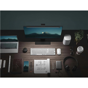 Xiaomi Mi Monitor Light Bar, USB-C, must - Monitori lamp