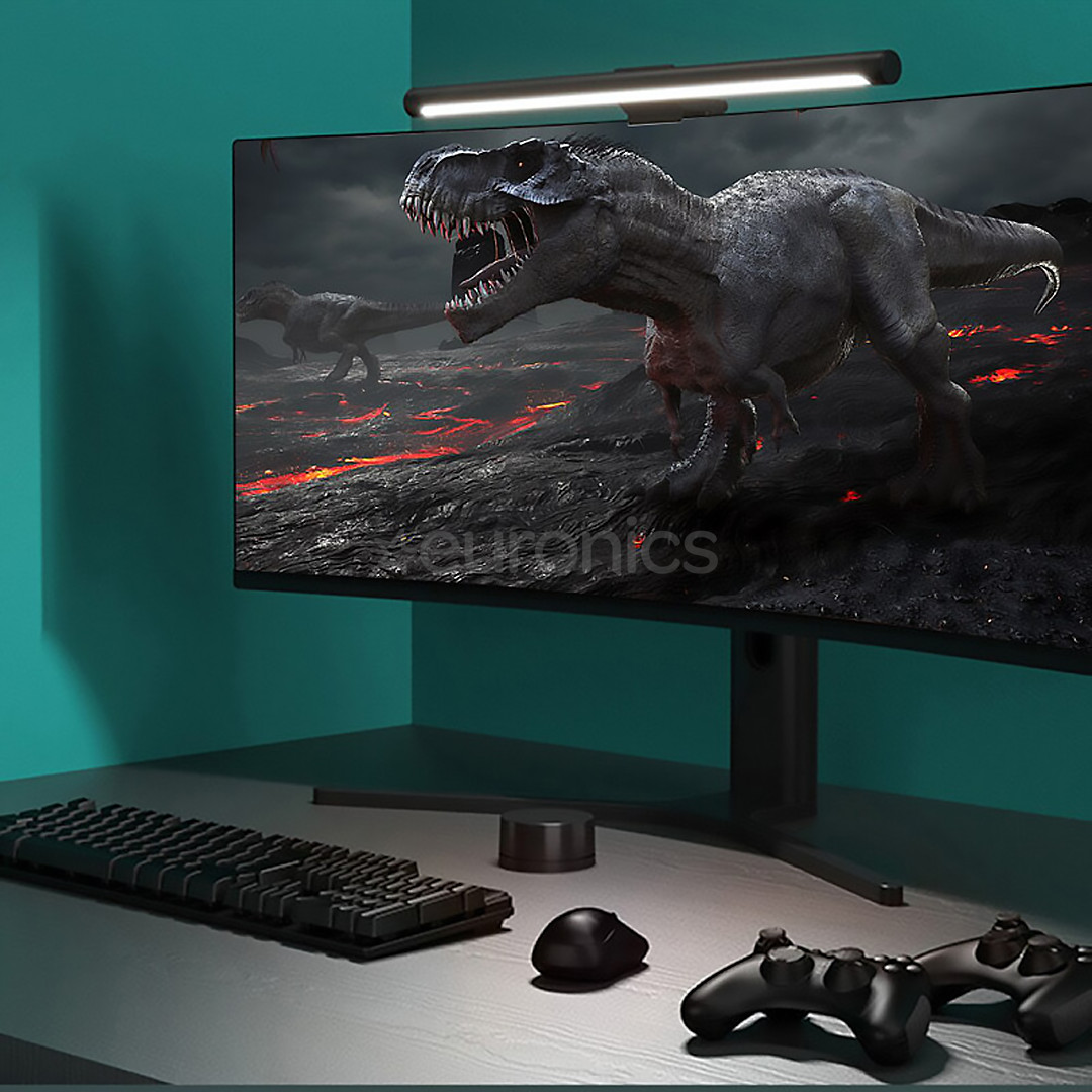Xiaomi Mi Monitor Light Bar, USB-C, must - Monitori lamp