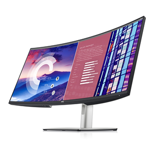 Dell UltraSharp U3821DW, 38'', WQHD+, LED IPS, curved, gray - Monitor U3821DW
