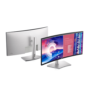 Dell UltraSharp U3821DW, 38'', WQHD+, LED IPS, изогнутый, серый - Монитор