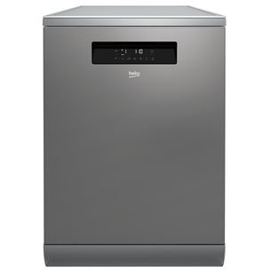 Beko, 15 комплектов посуды, нерж. сталь - Отдельностоящая посудомоечная машина DFN38530X