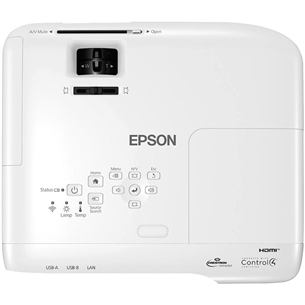 Epson EB-992F, FHD, 4000 lm, WiFi, valge - Projektor