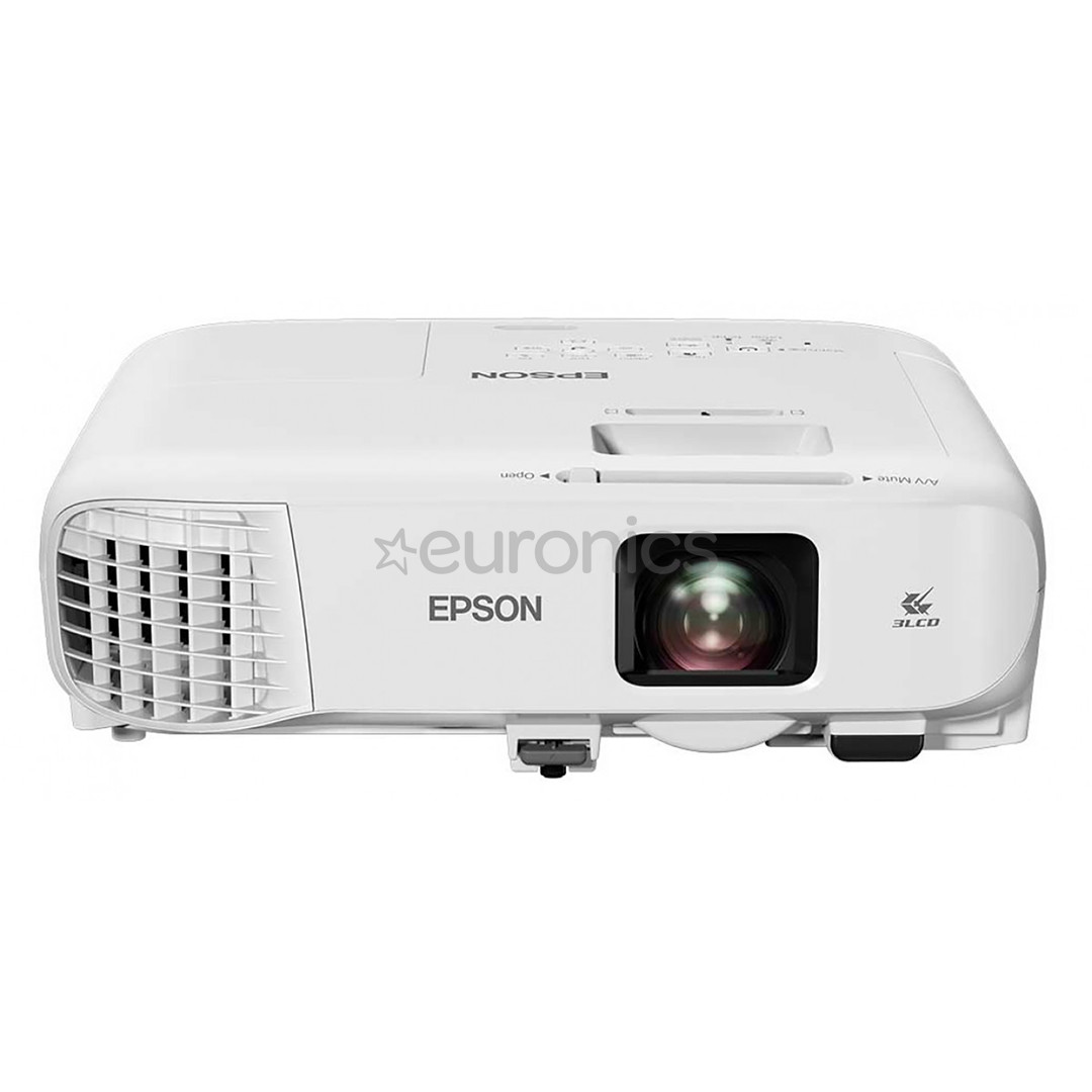 Epson EB-E20, XGA, 3400 лм, WiFi, белый - Проектор
