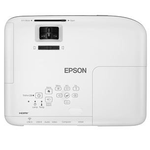 Epson EB-X51, XGA, 3800 lm, WiFi, white - Projector