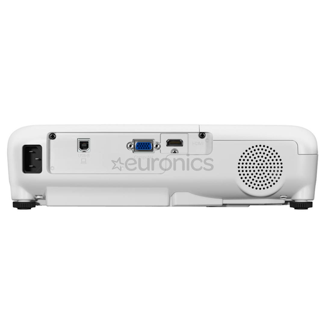 Epson EB-E10, XGA, 3600 lm, valge - Projektor