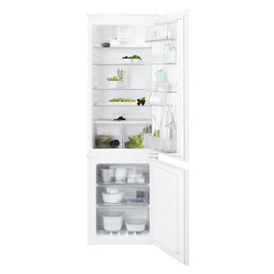 Electrolux, 255 L, height 178 cm - Built-in Refrigerator