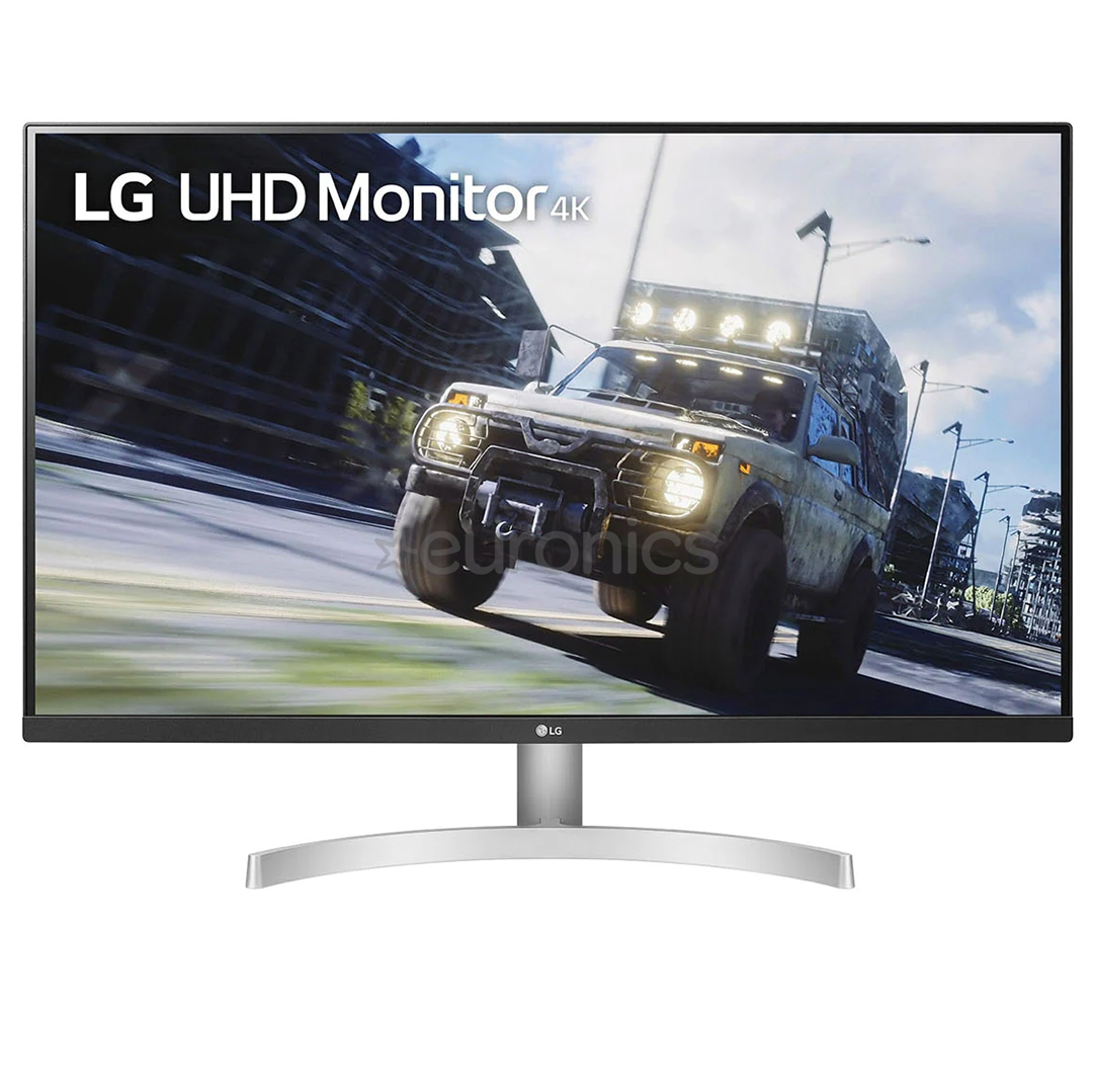 LG UN500, 32'', 4K UHD, LED VA, black - Monitor