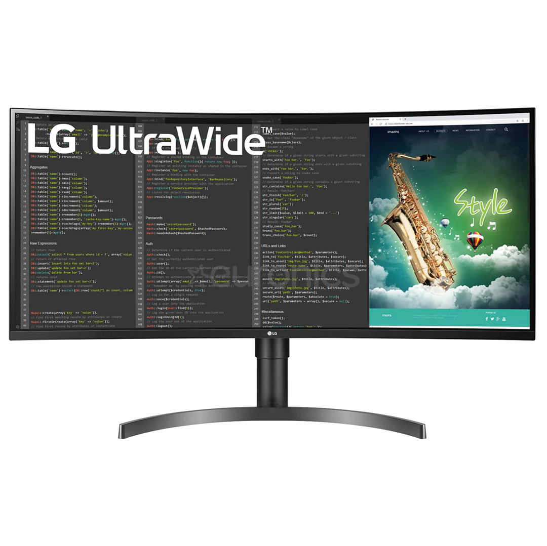 35'' nõgus UltraWide QHD LED VA-monitor LG