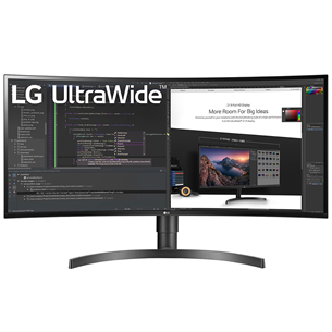 34'' curved UltraWide QHD LED IPS monitor LG 34WN80C-B