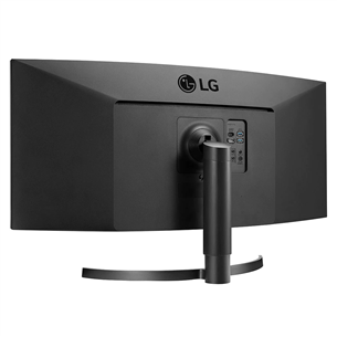 LG 34WN80C, 34'', UltraWide QHD, LED IPS, nõgus, must - Monitor