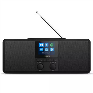 Philips TAR8805, FM, DAB+, Spotify connect, Bluetooth, juhtmevaba laadimine, must - Internetiraadio