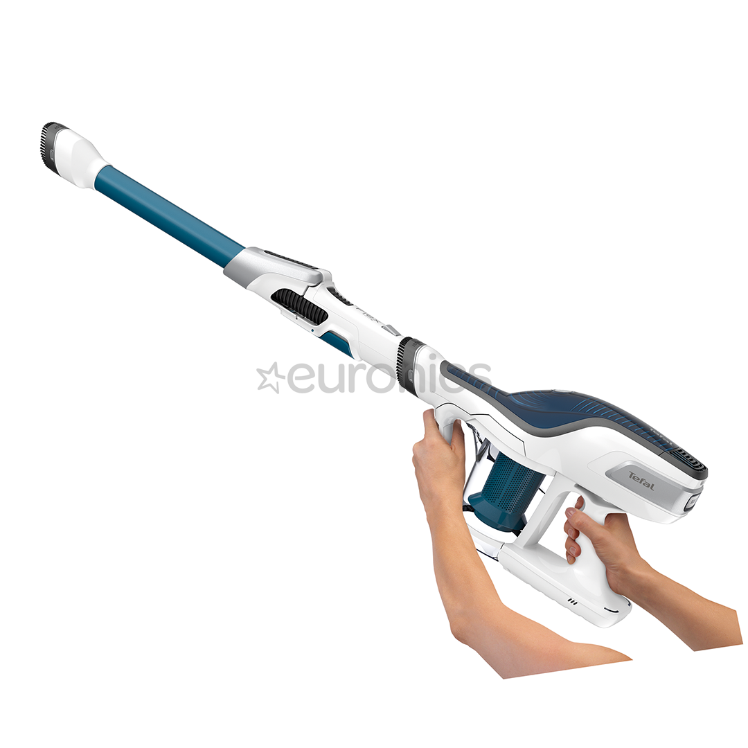 Tefal Air Force 360 Flex Pro, синий/белый - Беспроводной пылесос