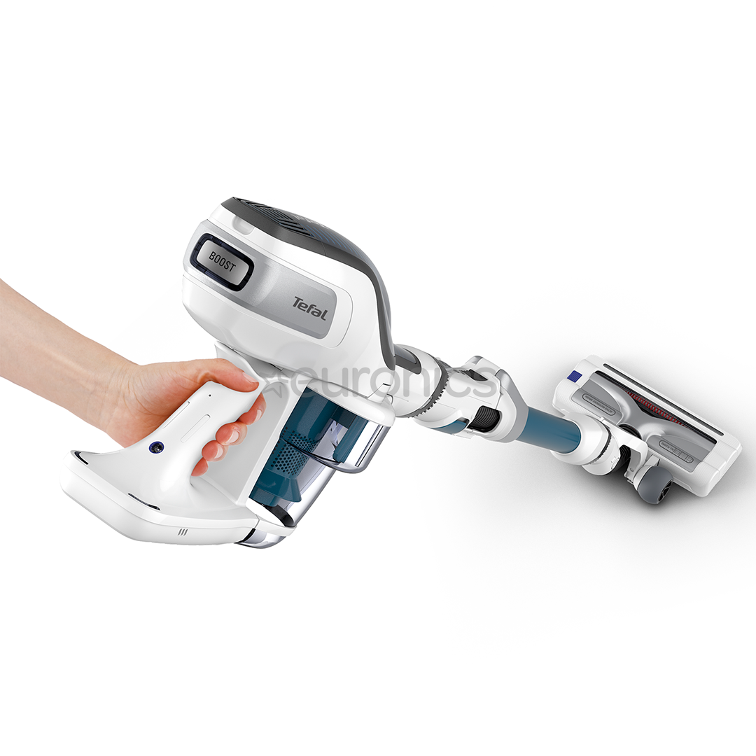Tefal Air Force 360 Flex Pro, синий/белый - Беспроводной пылесос