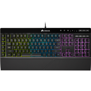 Klaviatuur Corsair K55 RGB (SWE)