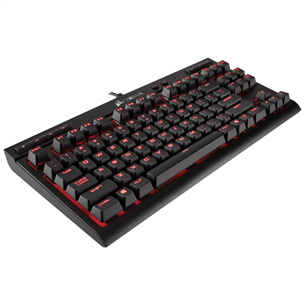 Corsair K63 Cherry MX Red, SWE, must - Mehaaniline klaviatuur