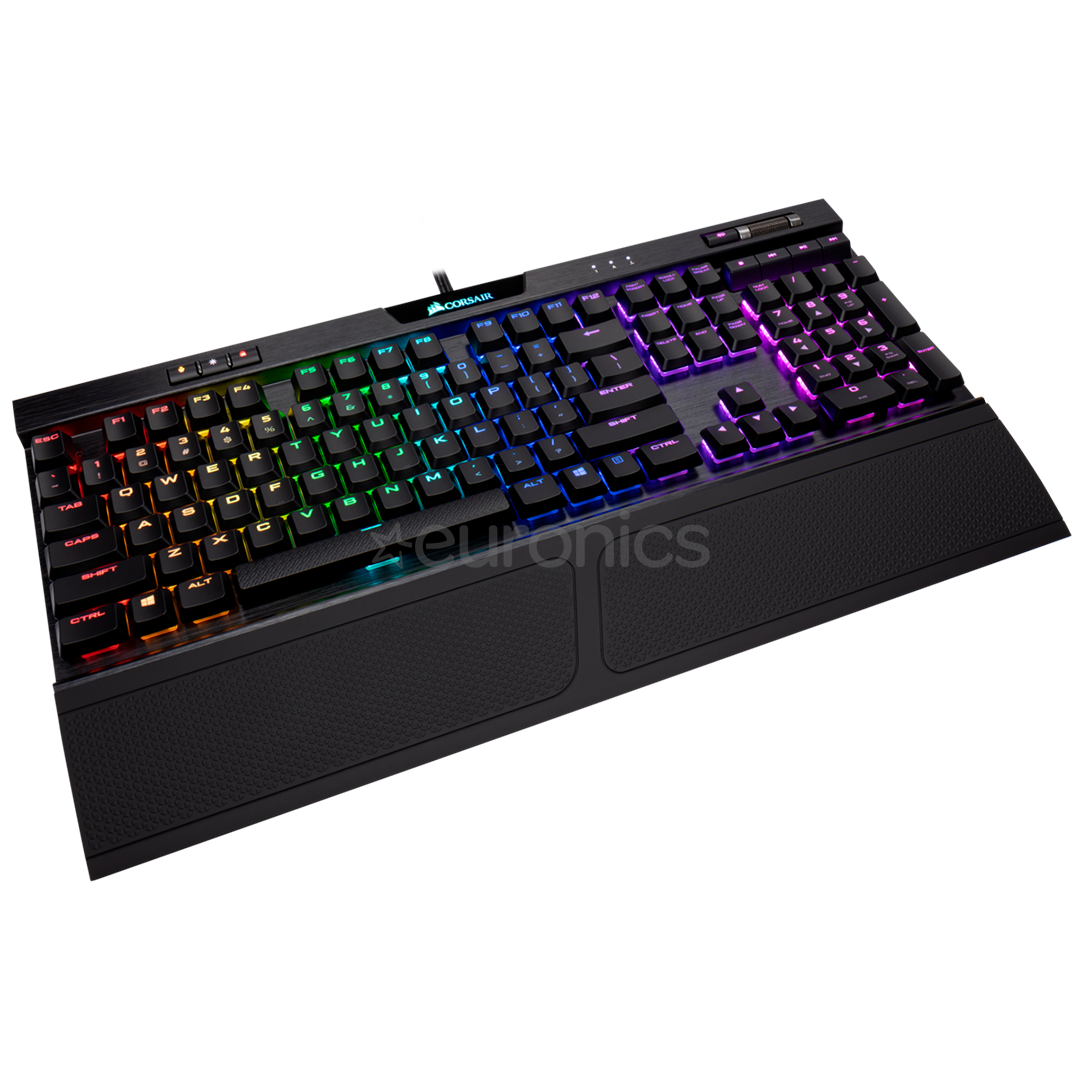 Corsair K70 MK.2 RF Cherry MX LP Speed, SWE, must - Mehaaniline klaviatuur