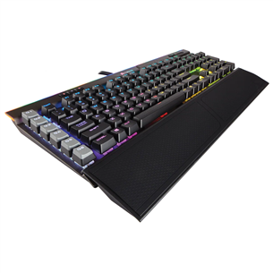 Corsair K95 Platinum Cherry MX Speed, SWE, must - Mehaaniline klaviatuur