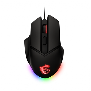 MSI Clutch GM20 Elite, черный - Проводная оптическая мышь