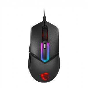 MSI Clutch GM30, must - Juhtmega optiline hiir