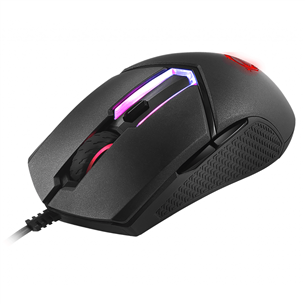 MSI Clutch GM30, must - Juhtmega optiline hiir