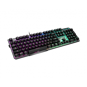 MSI Vigor GK50 Elite KAILH Box-White, US, must - Mehaaniline klaviatuur