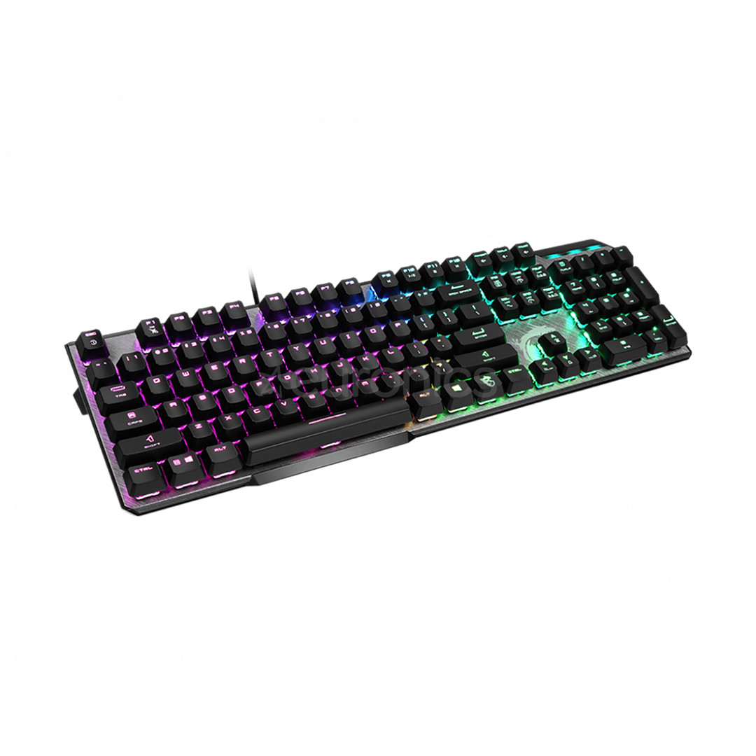 MSI Vigor GK50 Elite KAILH Box-White, US, must - Mehaaniline klaviatuur