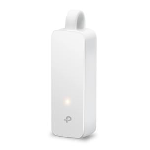 TP-Link UE300C, USB-C -> RJ45 Gigabit Ethernet, valge - Võrguadapter