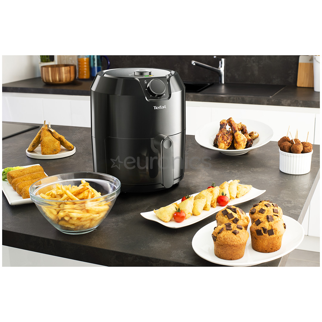 Tefal EasyFry, 1400 Вт, черный - Аэрогриль