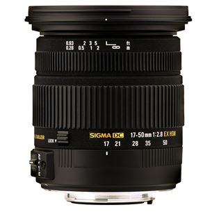 Objektiiv 17-50mm F2.8 EX DC OS HSM Nikonile, Sigma