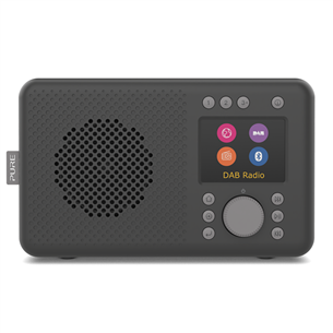 Pure Elan Connect All-In-One Radio, FM, DAB+, must - Kaasaskantav internetiraadio