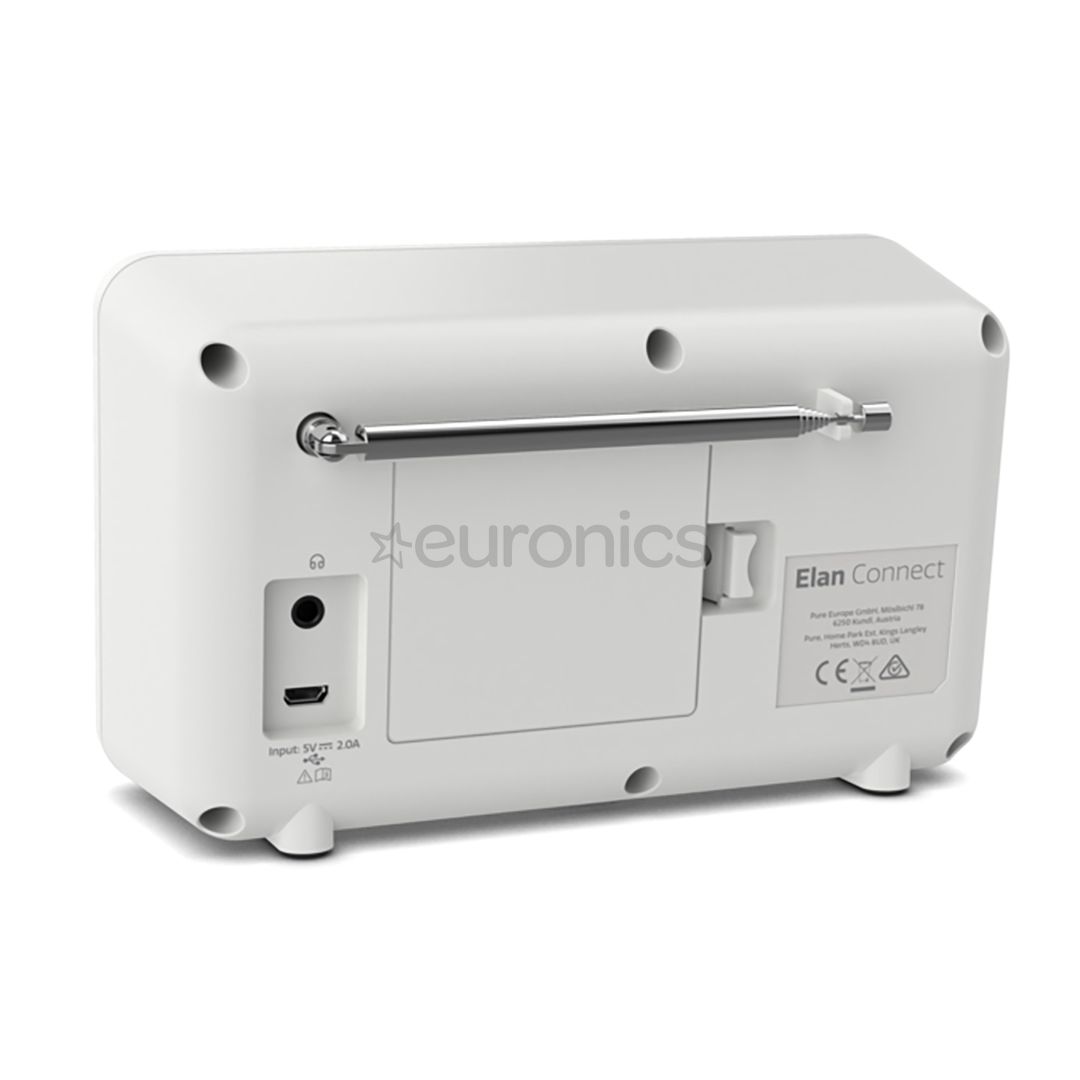 Pure Elan Connect All-In-One Radio, FM, DAB+, белый - Портативное интернет-радио