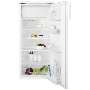 Electrolux, 230 л, высота 125 см, белый - Холодильник