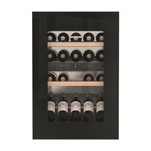 Liebherr, 33 bottles, height 88 cm, black - Built-in Wine Cooler EWTGB1683-21