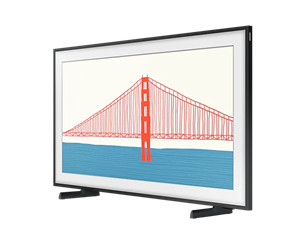 Samsung The Frame QLED 4K UHD, 65'', feet stand, black - TV