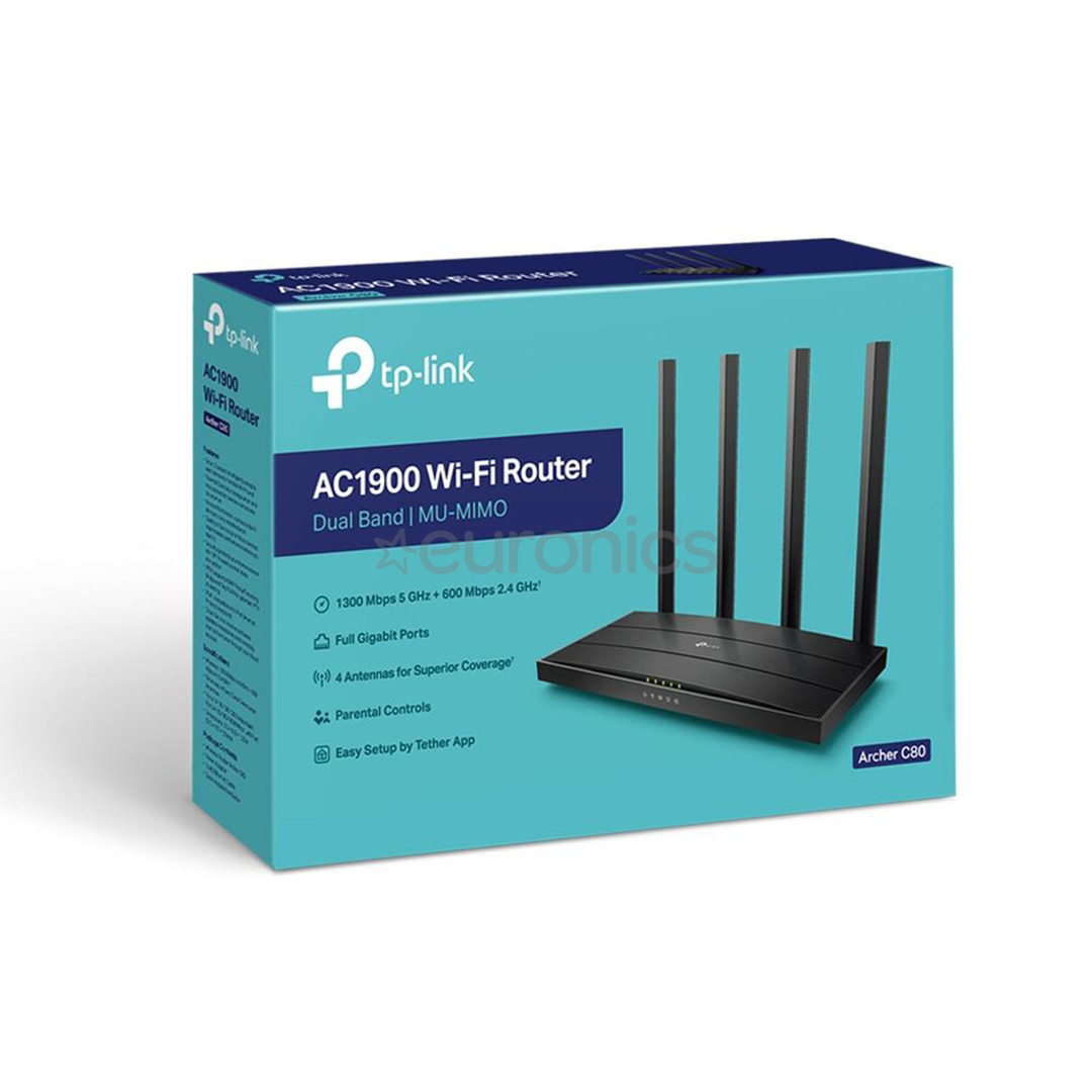 WiFi ruuter TP-Link Archer C80