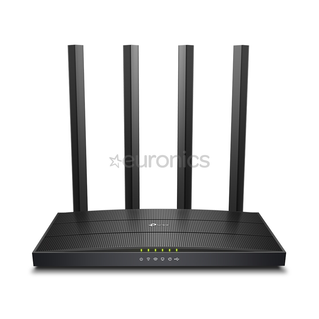 TP-Link Archer C6U, черный - WiFi-роутер